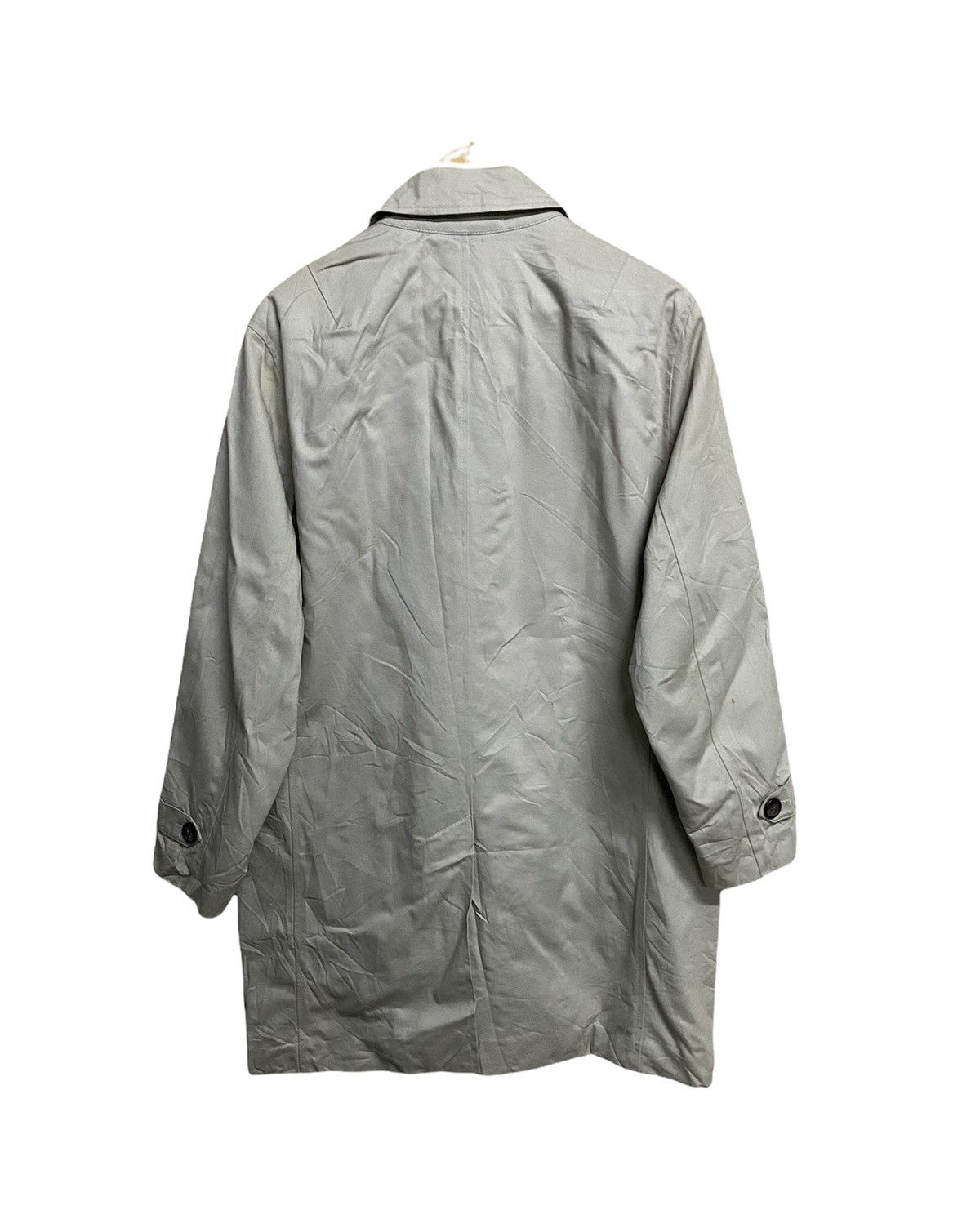Other × Tommy Hilfiger Vintage Tommy Hilfiger Beige Trench Coat with Plaid Lining Size US S / EU 44-46 / 1 - 3 Thumbnail