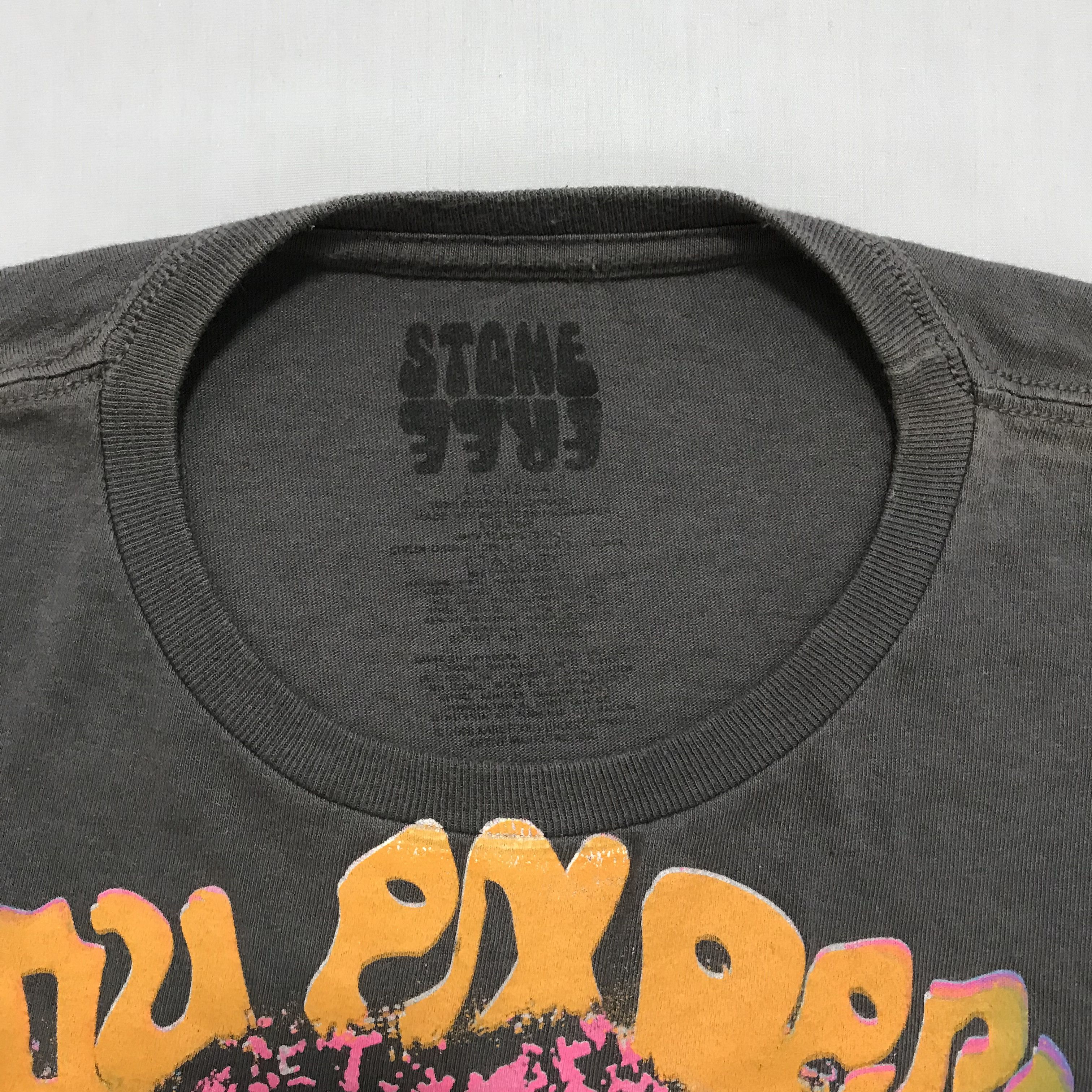 Jimi Hendrix JIMI HENDRIX Stone Free Vintage Long Sleeve Band Sweatshirt Size US XL / EU 56 / 4 - 4 Thumbnail