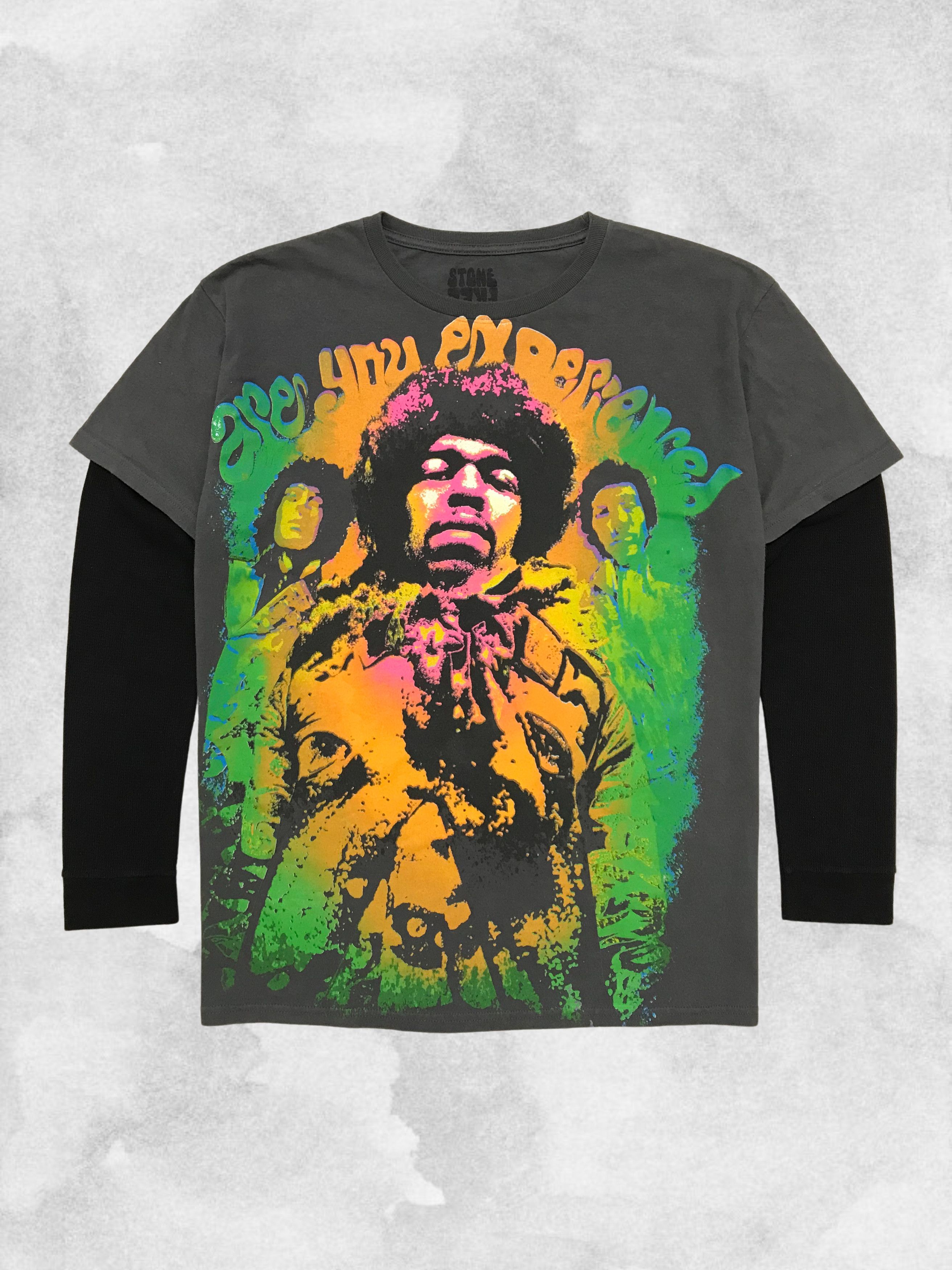 Jimi Hendrix JIMI HENDRIX Stone Free Vintage Long Sleeve Band Sweatshirt Size US XL / EU 56 / 4 - 1 Thumbnail
