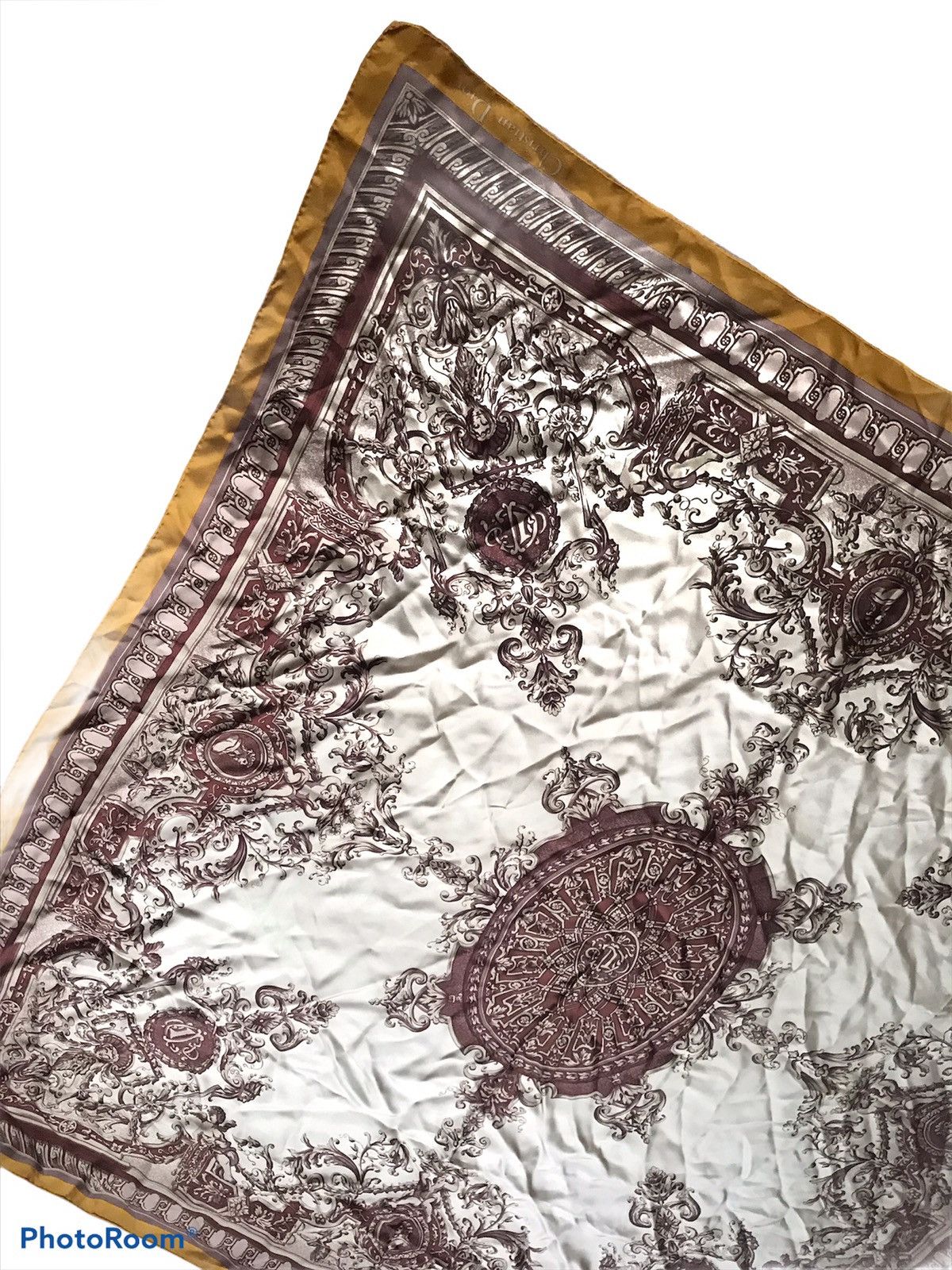 Christian Dior Monsieur 💥Vintage Christian Dior Scarf Overprint Size ONE SIZE - 8 Thumbnail