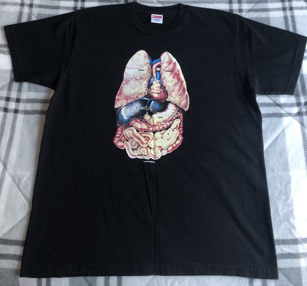 Supreme store lungs tee