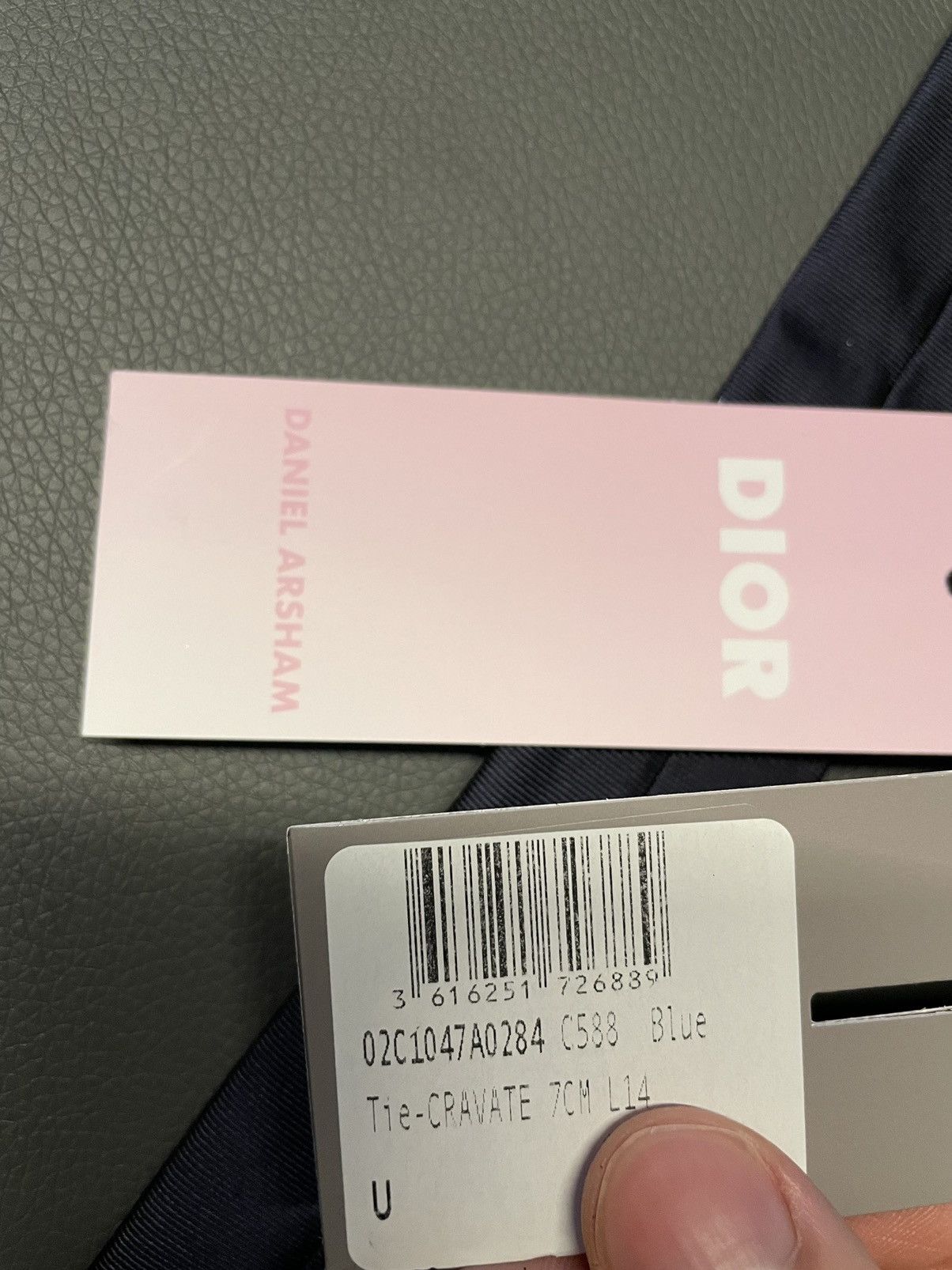 Daniel Arsham × Dior NEWRare Extremely Limited Dior x Daniel Arsham Tie 100% Silk Size ONE SIZE - 6 Thumbnail
