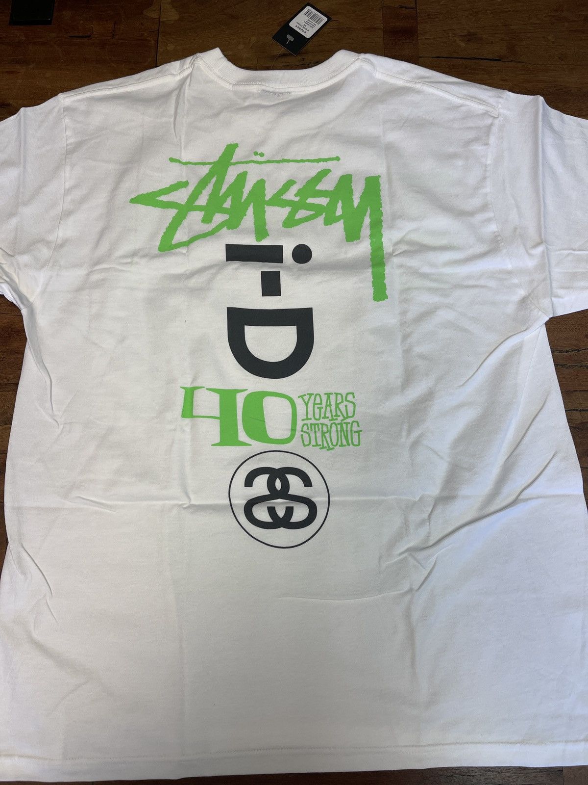 Stussy T - Shirt Stussy x ID magazine 40th anniversary