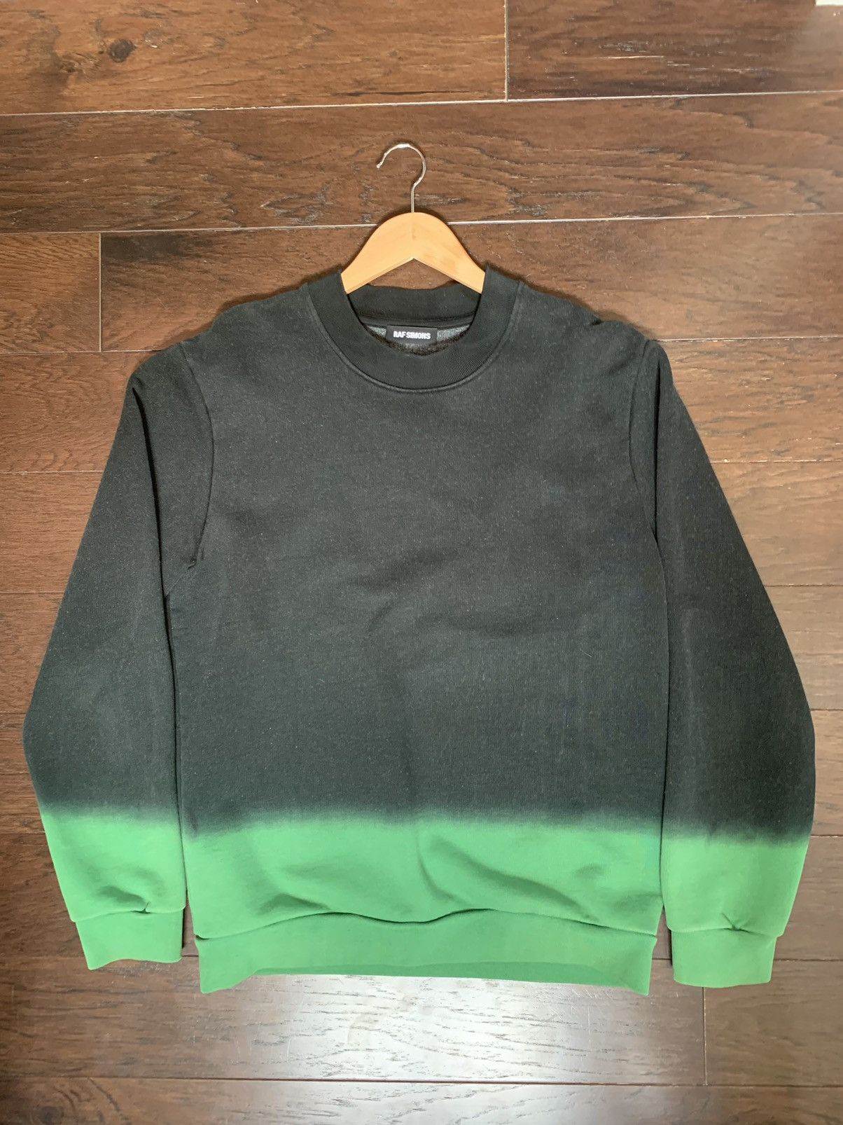 Raf Simons Dip Dye Sweater AW12 | Grailed