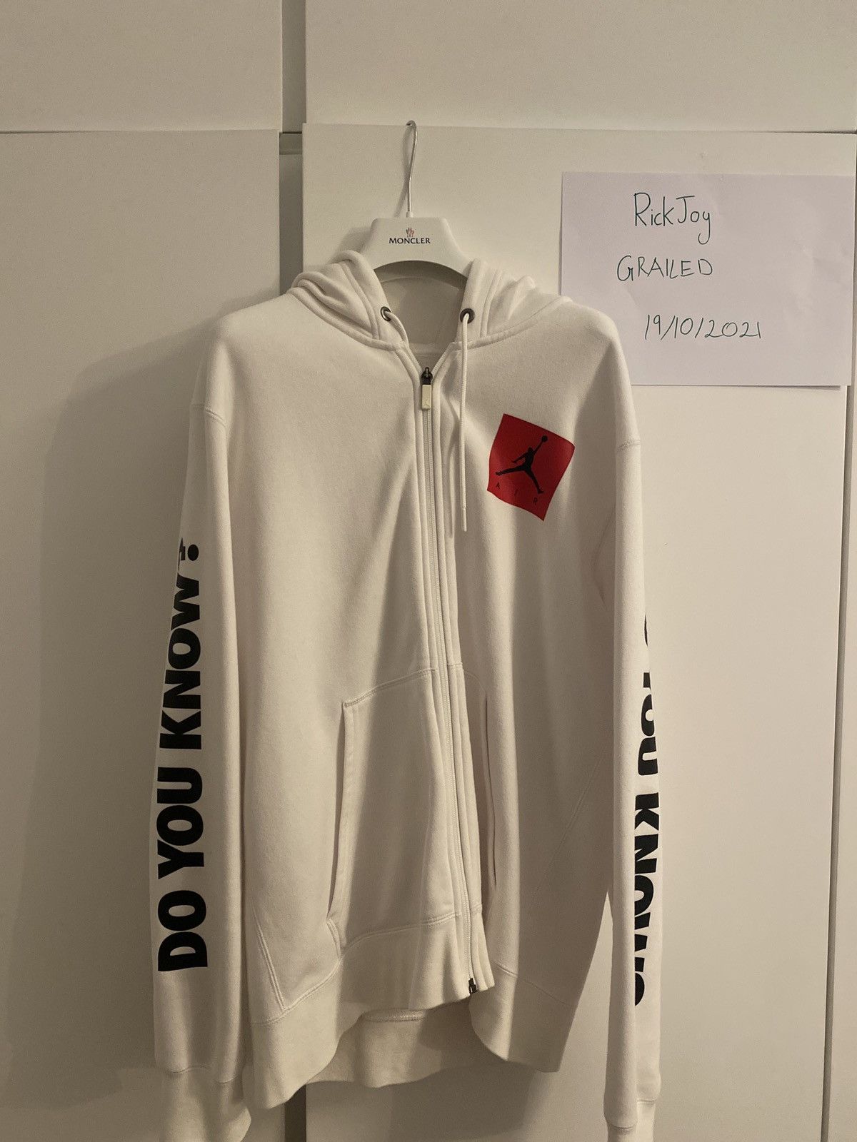 Jordan Brand Jordan air do you know hoodie Grailed