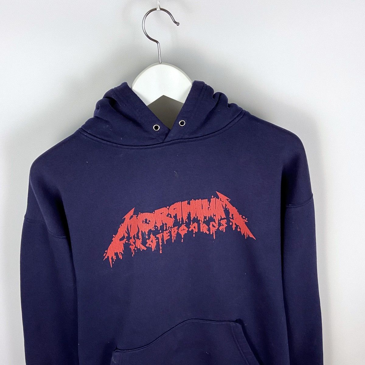 Santa Cruz Skateboards Vintage 90’s Distressed Morphium Skateboards hoodie Size US M / EU 48-50 / 2 - 2 Thumbnail