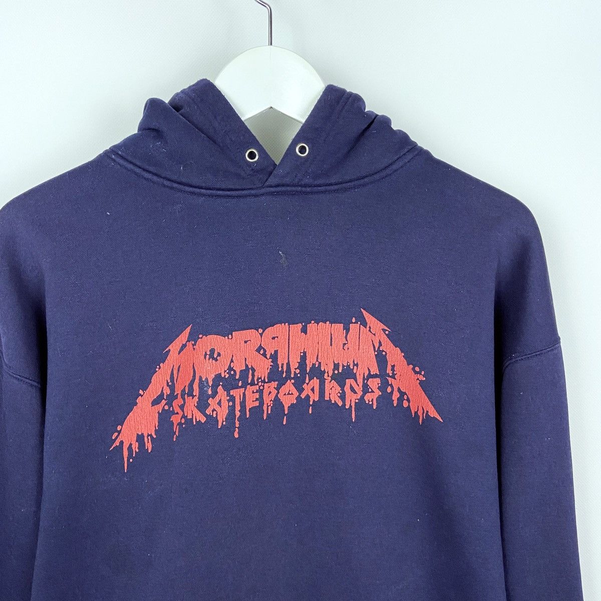 Santa Cruz Skateboards Vintage 90’s Distressed Morphium Skateboards hoodie Size US M / EU 48-50 / 2 - 3 Thumbnail