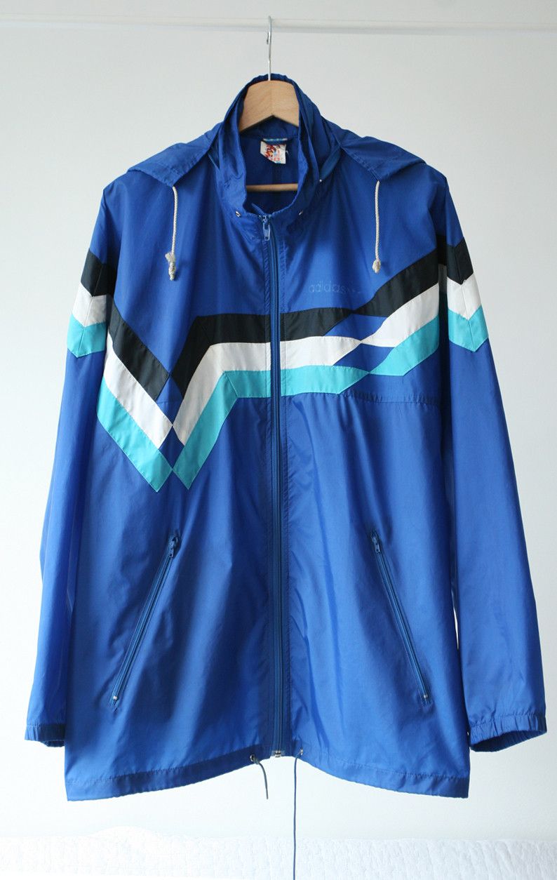 Adidas Adidas Vintage 80s Cagoule Rain Jacket Packable Casuals M | Grailed