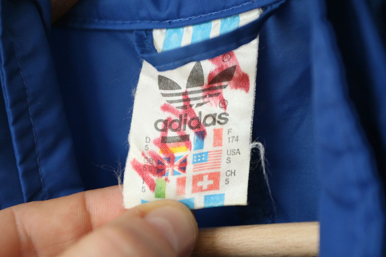 Adidas Adidas Vintage 80s Cagoule Rain Jacket Packable Casuals M Size US M / EU 48-50 / 2 - 7 Thumbnail