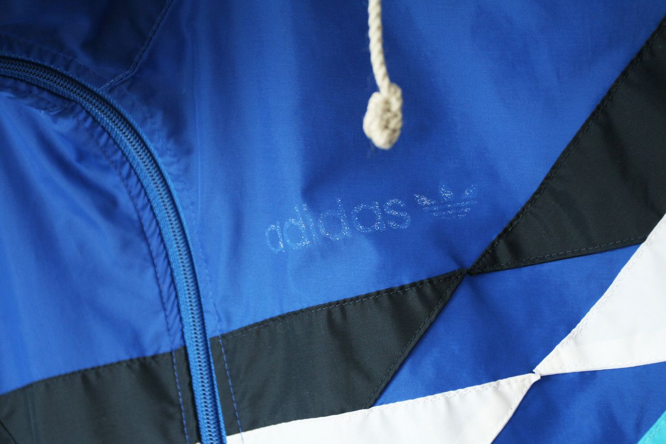 Adidas Adidas Vintage 80s Cagoule Rain Jacket Packable Casuals M Size US M / EU 48-50 / 2 - 4 Thumbnail