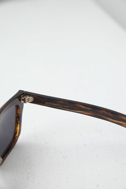 Giuliano Fujiwara Tortoise shell sunglasses Size ONE SIZE - 4 Thumbnail