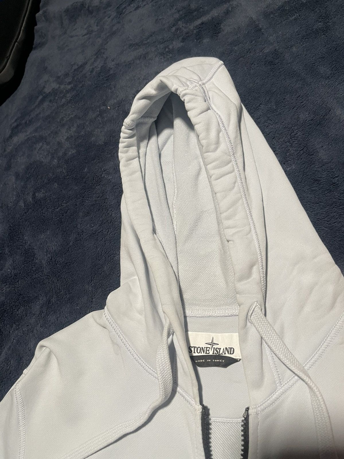 Stone Island Stone island light blue hoodie large Size US L / EU 52-54 / 3 - 8 Thumbnail