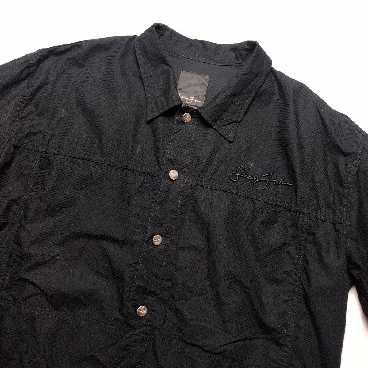 JNCO × Sean John Sean John Button Ups Short Sleeve Shirt Size US XL / EU 56 / 4 - 3 Thumbnail