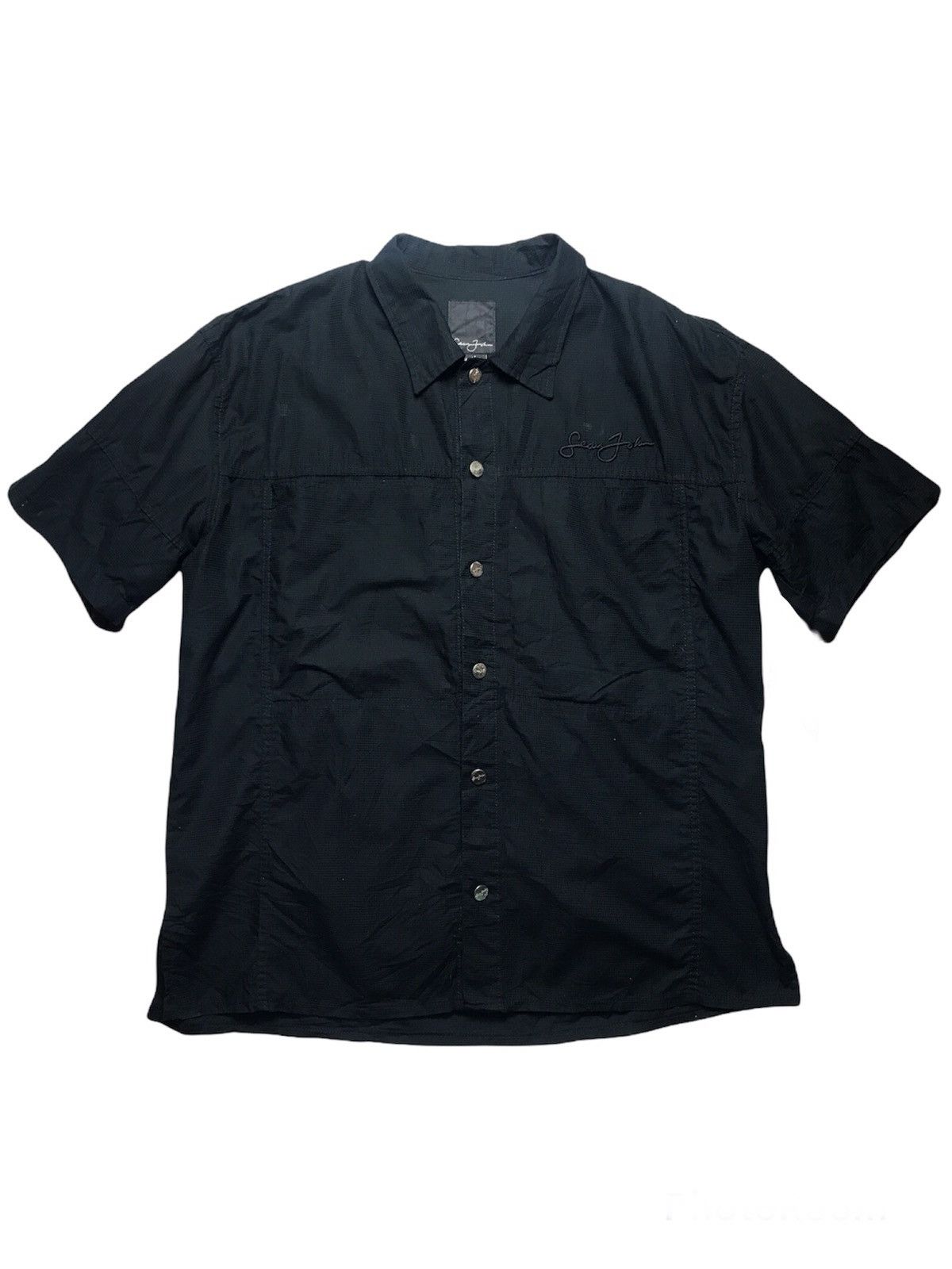 JNCO × Sean John Sean John Button Ups Short Sleeve Shirt Size US XL / EU 56 / 4 - 1 Thumbnail