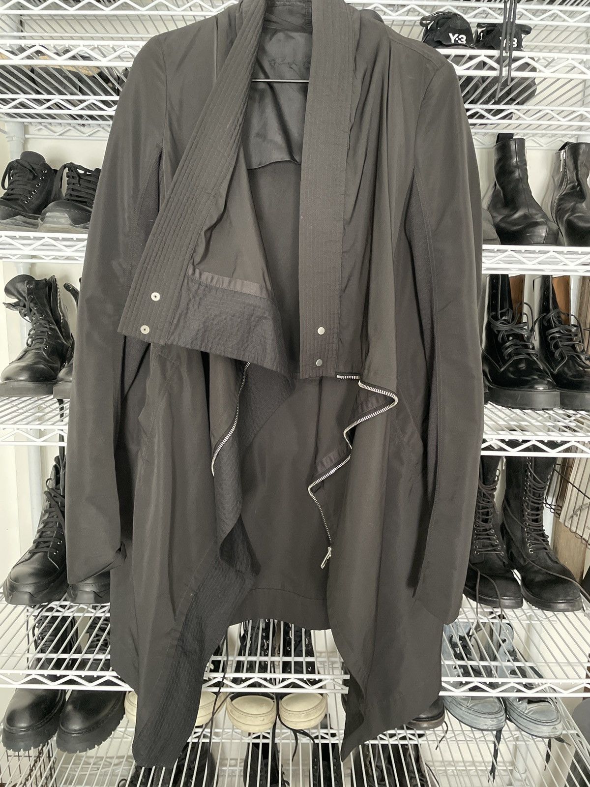 Rick Owens Mainline thin exploder type trench coat jacke L M S rare
