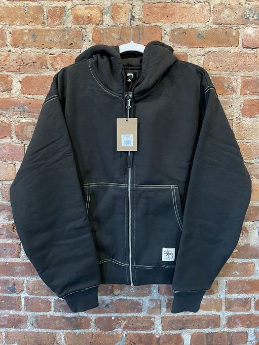 Stussy Stussy Double Face Label Zip Hood | Grailed