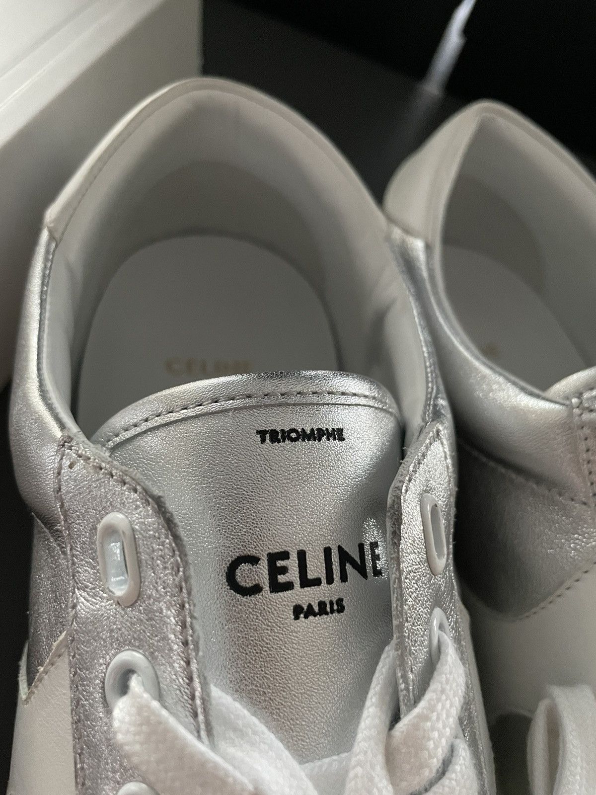 Celine × Hedi Slimane Celine Hedi Slimane Triomphe Sneaker Super Runway Edition Size US 11 / EU 44 - 13 Thumbnail