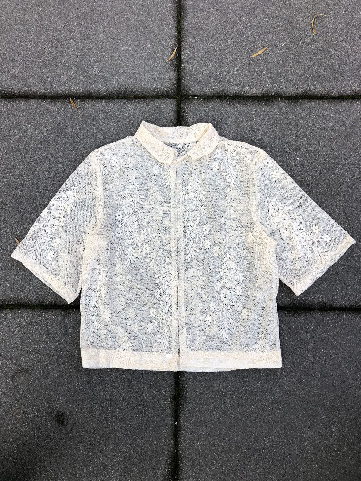 Designer × Streetwear × Vintage NO MAINTENANCE “LEY” CREAM