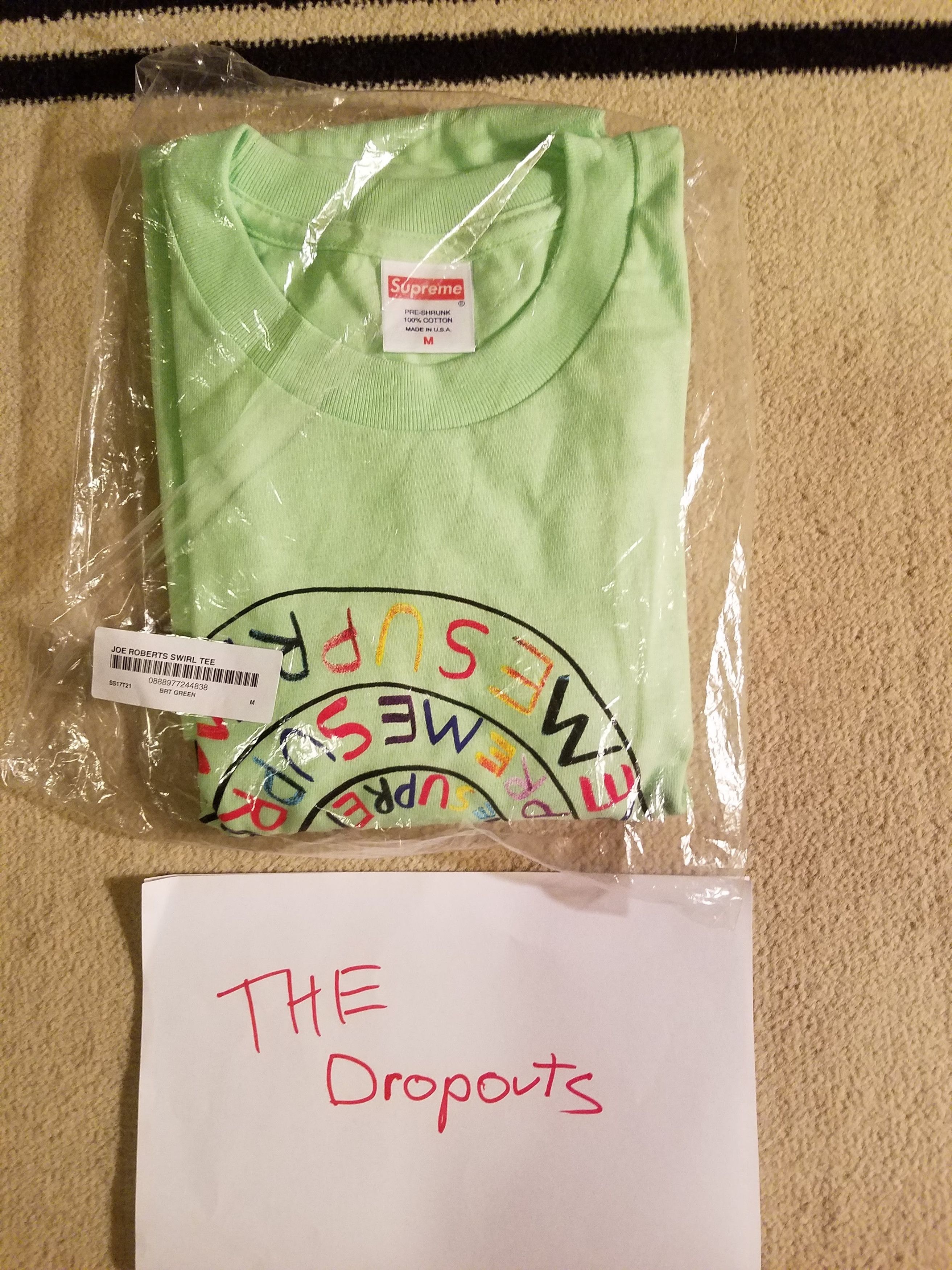 Supreme Joe Roberts Swirl Tee Size US M / EU 48-50 / 2 - 1 Thumbnail