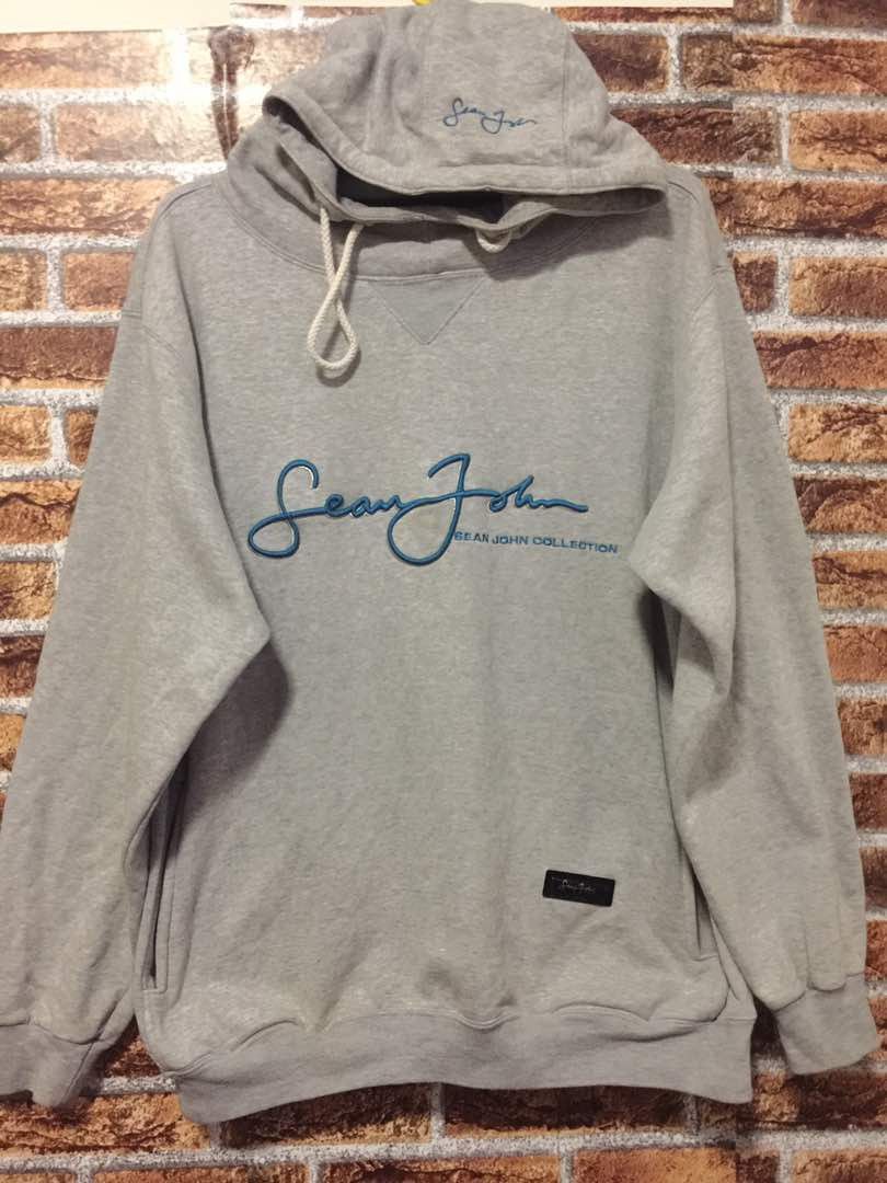 Sean John SEAN JOHN BIG LOGO SPELL OUT HOODIES Size US XL / EU 56 / 4 - 1 Thumbnail