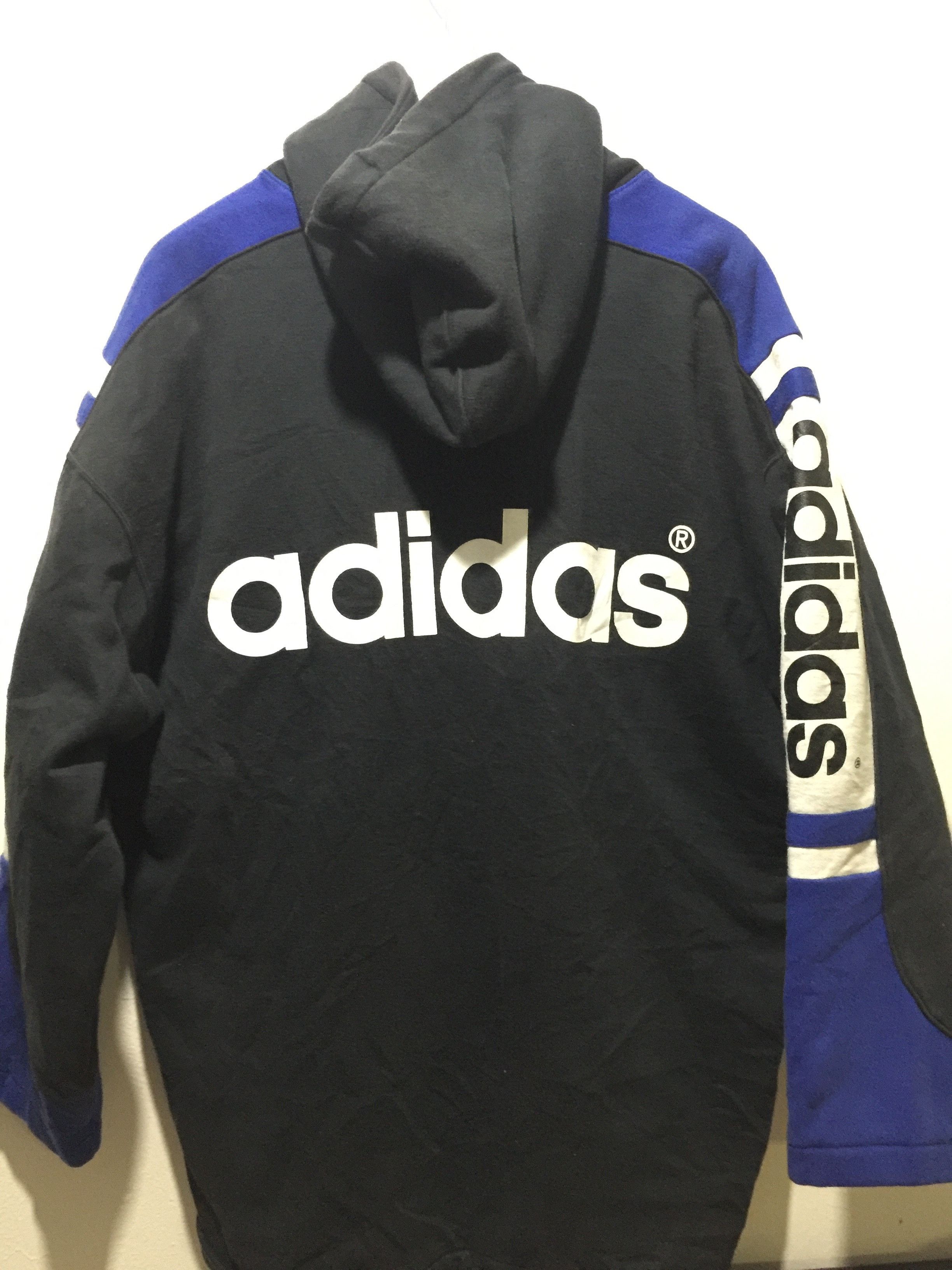 Adidas VTG HOODIE/PARKA DESIGN BY ADIDAS JASPO ORIGINAL Size US L / EU 52-54 / 3 - 2 Thumbnail