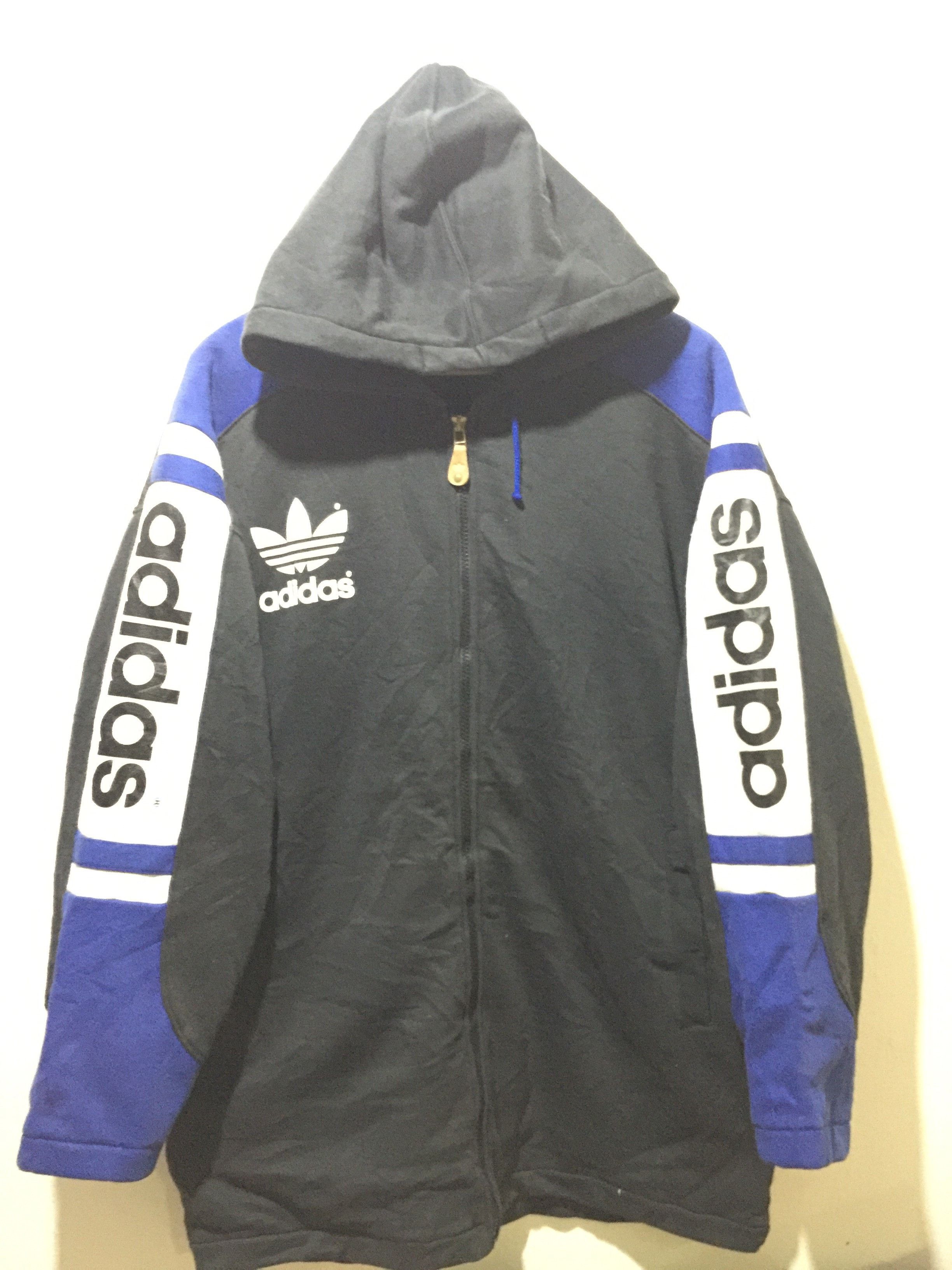 Adidas VTG HOODIE/PARKA DESIGN BY ADIDAS JASPO ORIGINAL Size US L / EU 52-54 / 3 - 1 Thumbnail