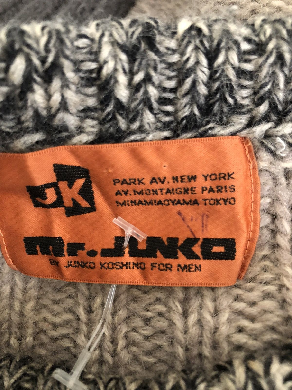 Mr. Junko Vintage 80s Mr. Junko Men Patchwork Knitwear Wool Sweater Size US M / EU 48-50 / 2 - 17 Thumbnail