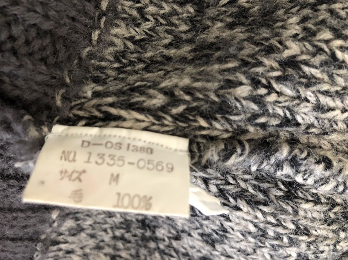 Mr. Junko Vintage 80s Mr. Junko Men Patchwork Knitwear Wool Sweater Size US M / EU 48-50 / 2 - 18 Thumbnail