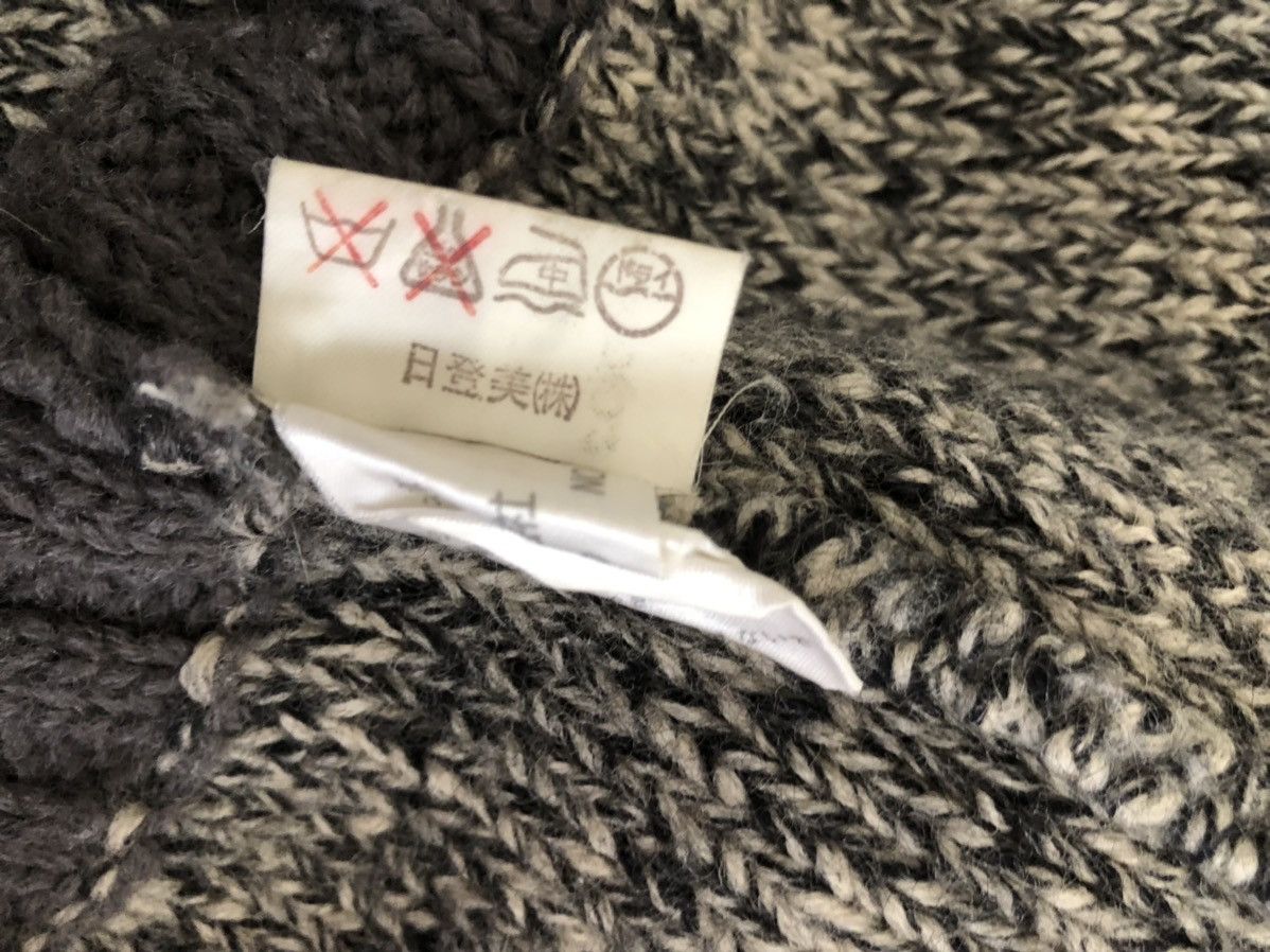 Mr. Junko Vintage 80s Mr. Junko Men Patchwork Knitwear Wool Sweater Size US M / EU 48-50 / 2 - 19 Thumbnail