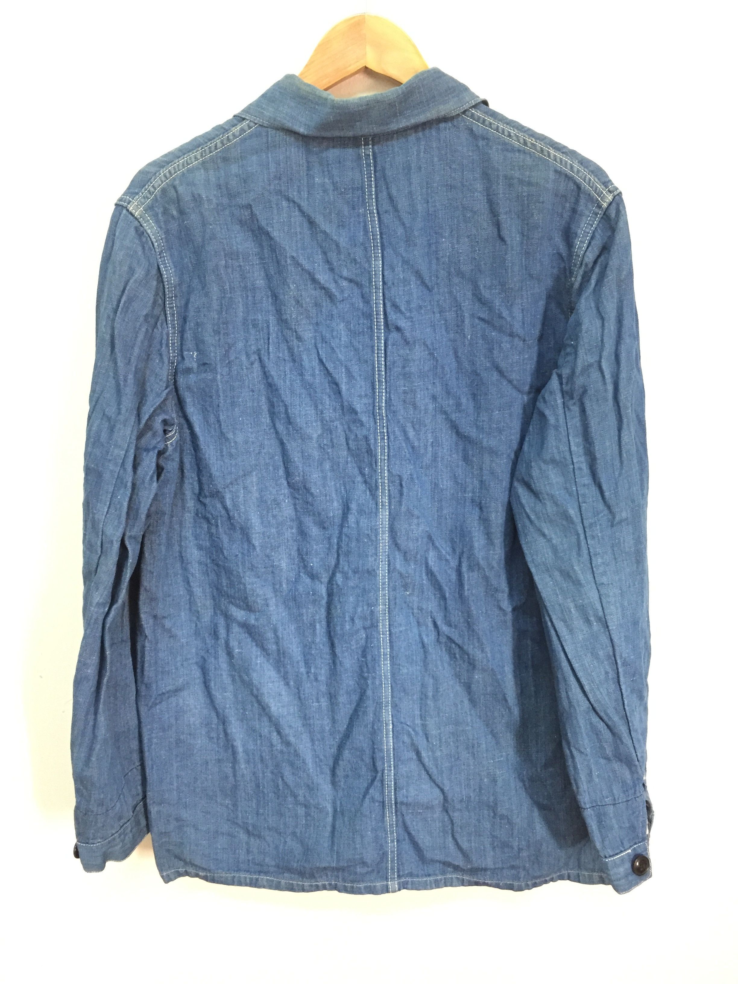 Blue Blue Japan Blue Blue Japan Hemp Denim jacket Size US L / EU 52-54 / 3 - 11 Thumbnail