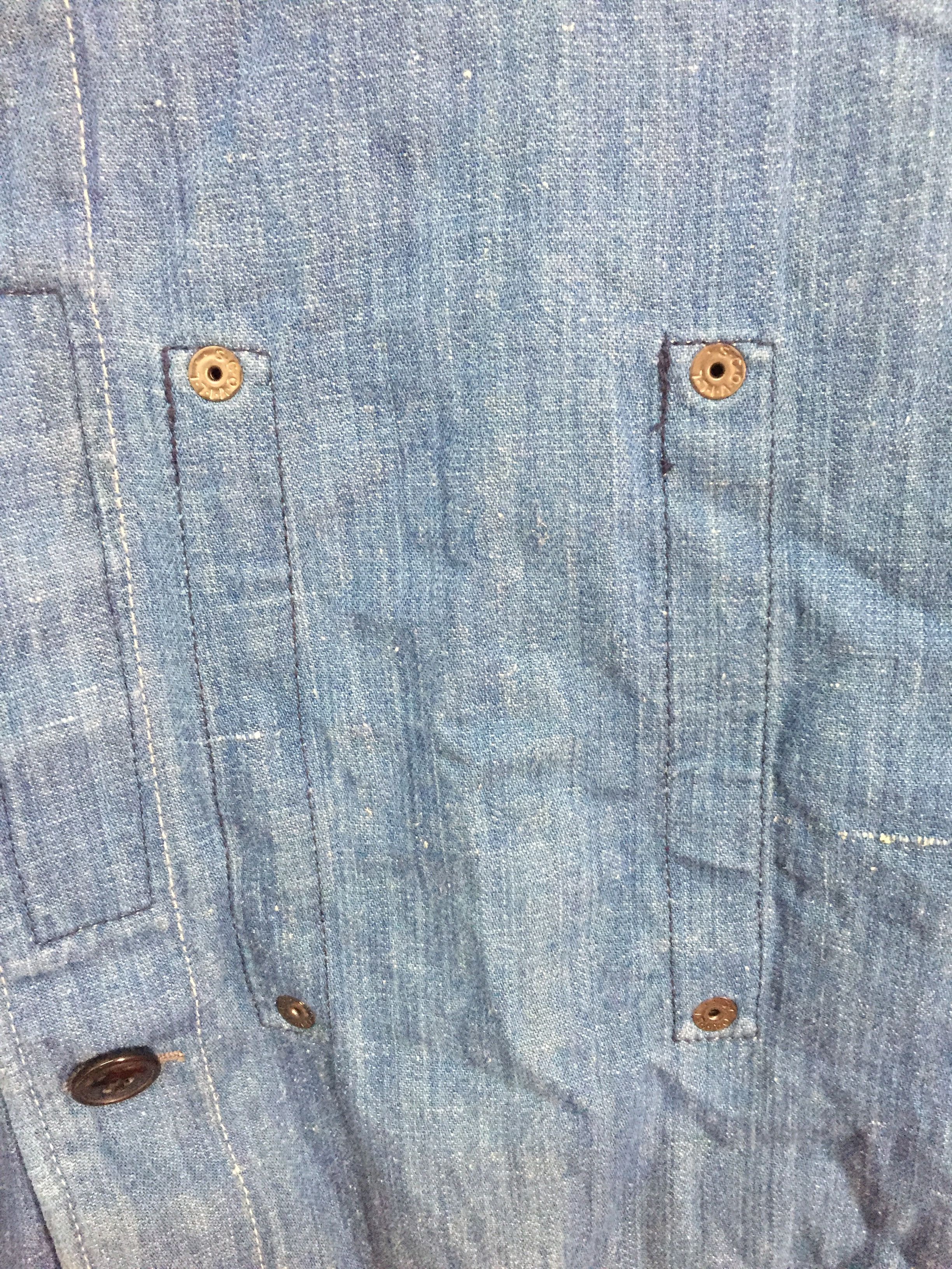 Blue Blue Japan Blue Blue Japan Hemp Denim jacket Size US L / EU 52-54 / 3 - 6 Thumbnail