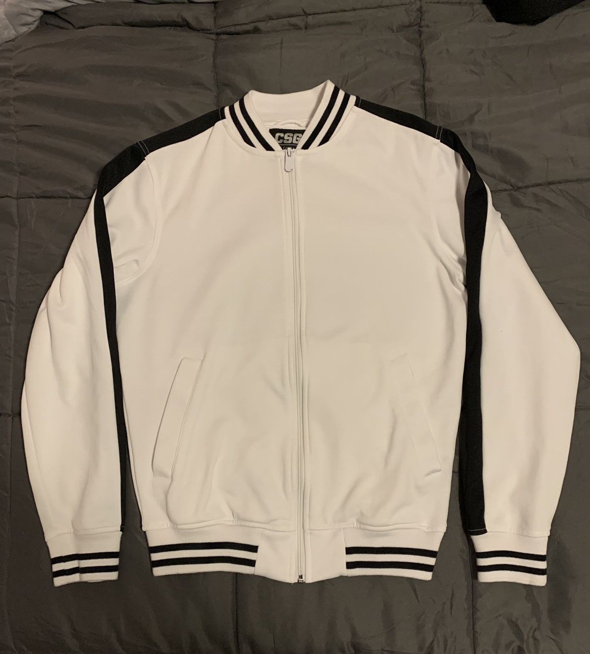 CSG CSG White Bomber Jacket Size US L / EU 52-54 / 3 - 1 Preview