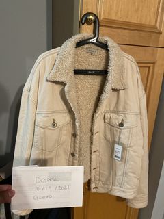 Classic sherpa best sale jean jacket yeezy