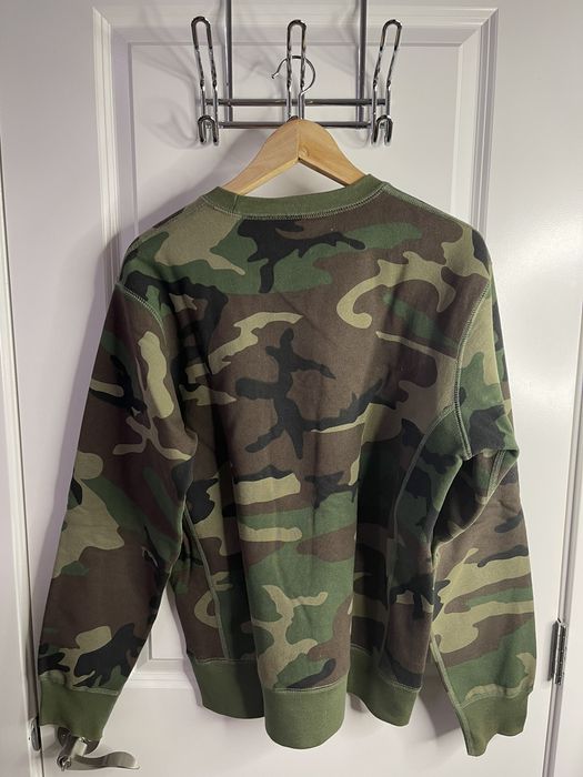 Supreme Supreme Box Logo Crewneck Camo FW15 | Grailed