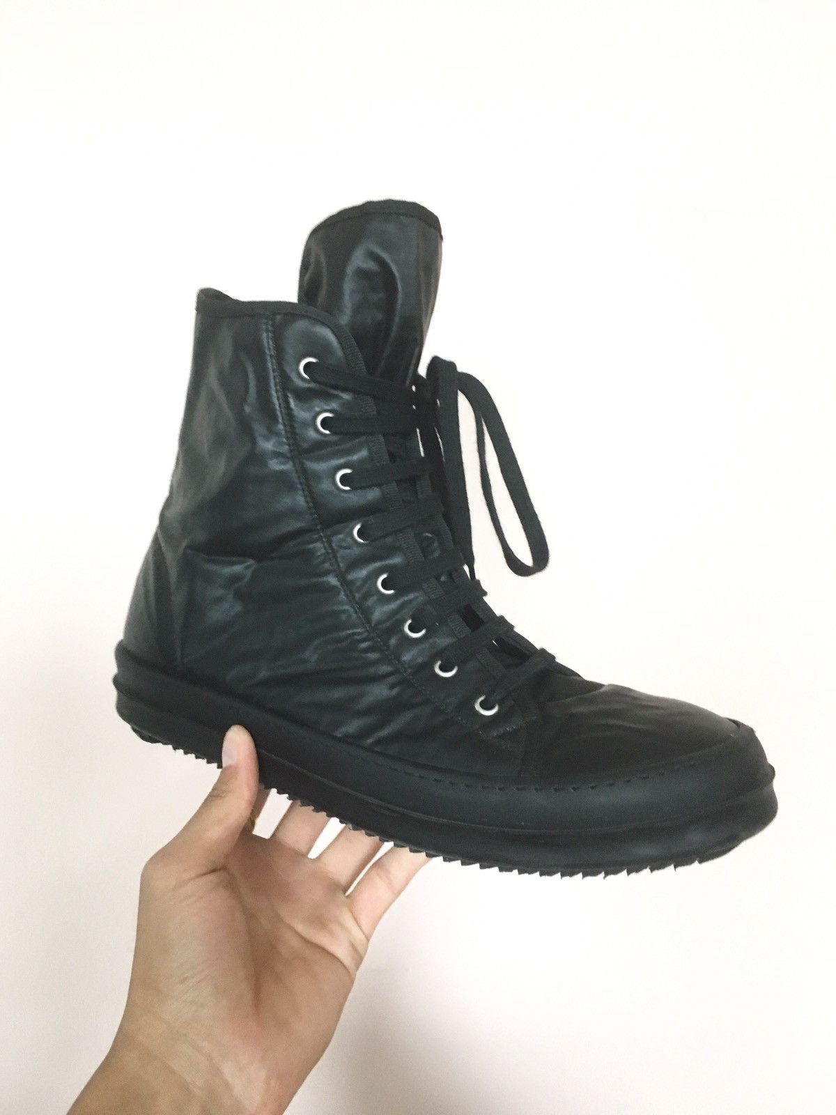 Rick Owens Rick Owens Gomma Vegan Ramones Drkshdw | Grailed