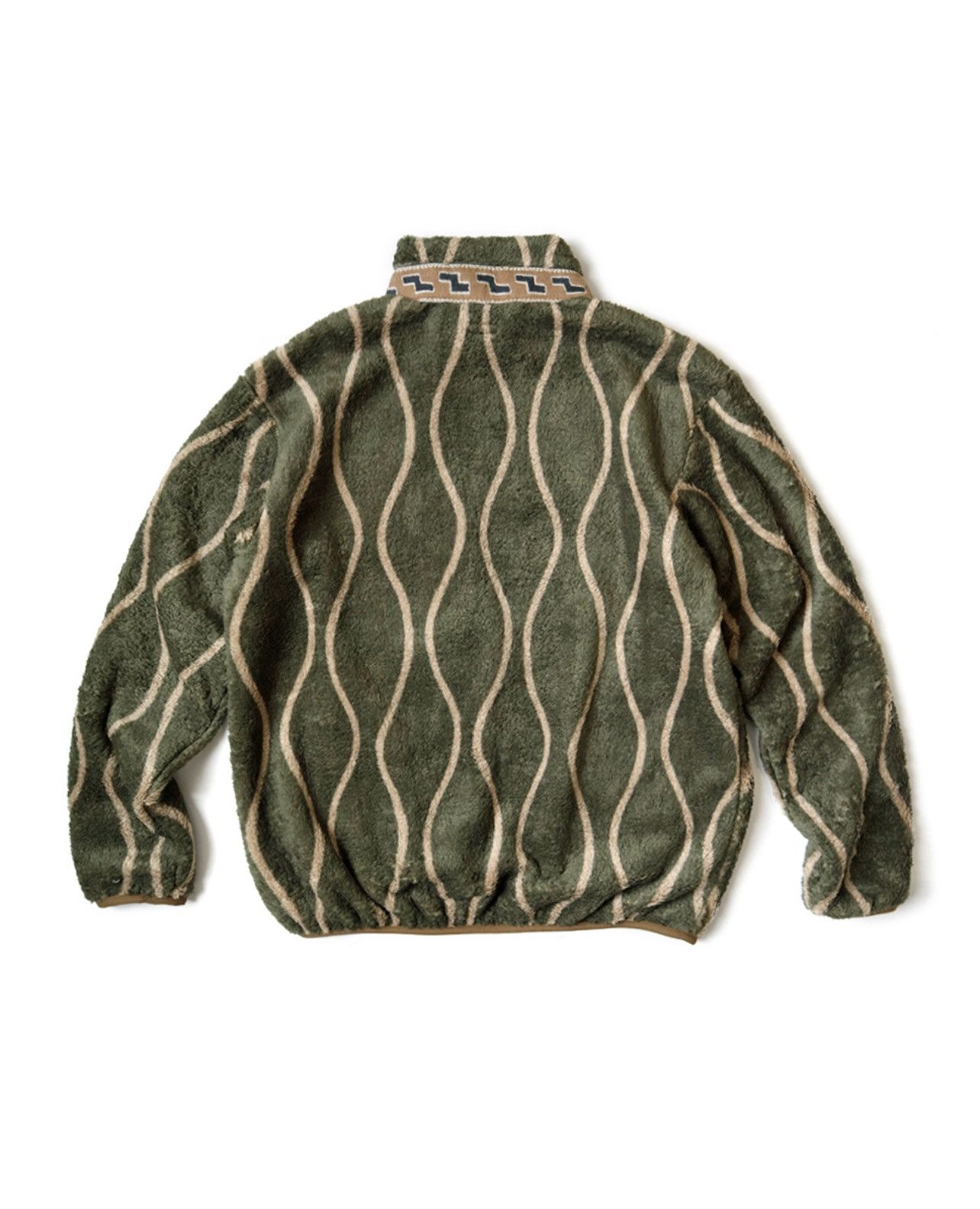 Kapital Kapital sick strip fleece zip sweater jacket size 1 Size US S / EU 44-46 / 1 - 6 Thumbnail