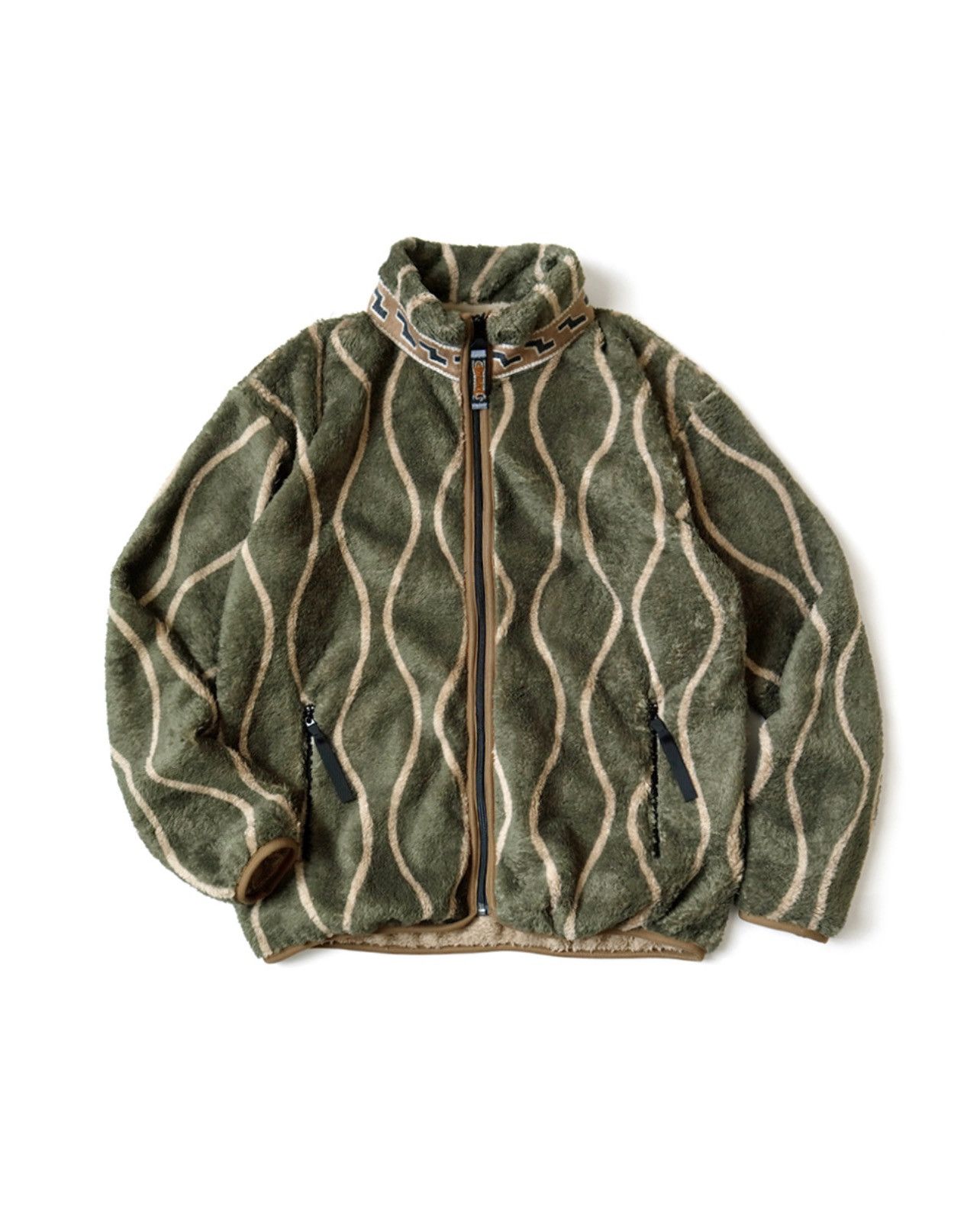 Kapital Kapital sick strip fleece zip sweater jacket size 1 Size US S / EU 44-46 / 1 - 1 Thumbnail