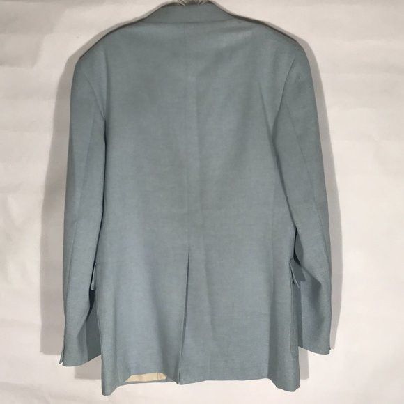 Levi's × Vintage LEVIS Baby Blue VTG Jacket Blazer Sport Coat 44L Size 44L - 7 Thumbnail