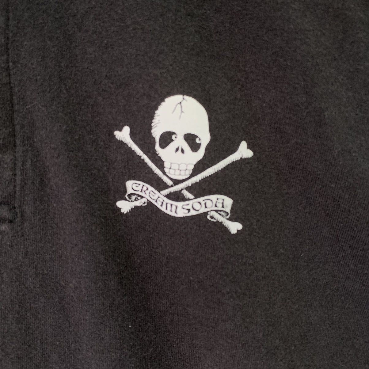 Japanese Brand Cream Soda Skull Design Polo Shirt Size US L / EU 52-54 / 3 - 5 Thumbnail