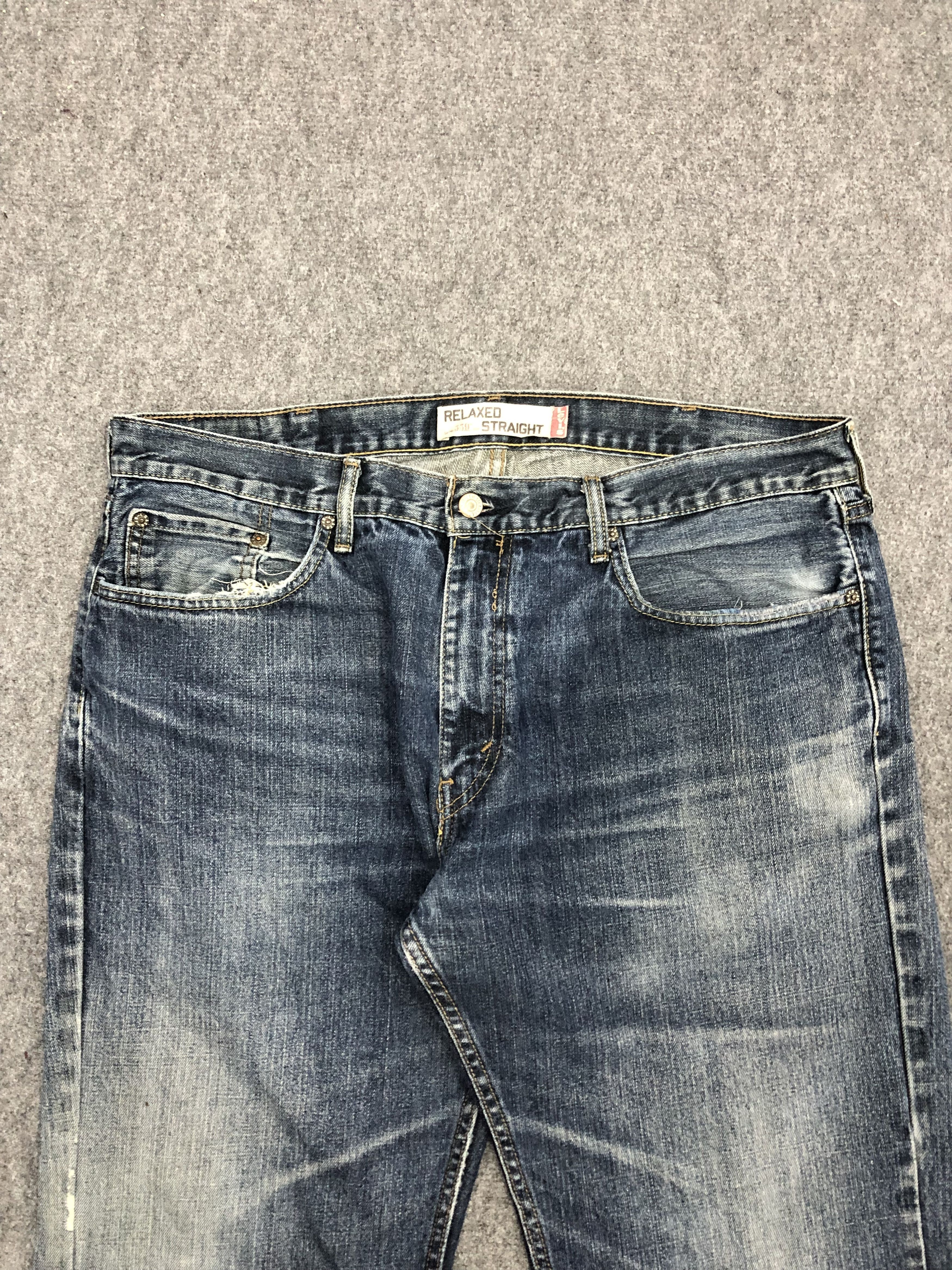 Levi's Vintage Levis 559 Sun Faded Denim DP1198 Size US 39 - 2 Thumbnail
