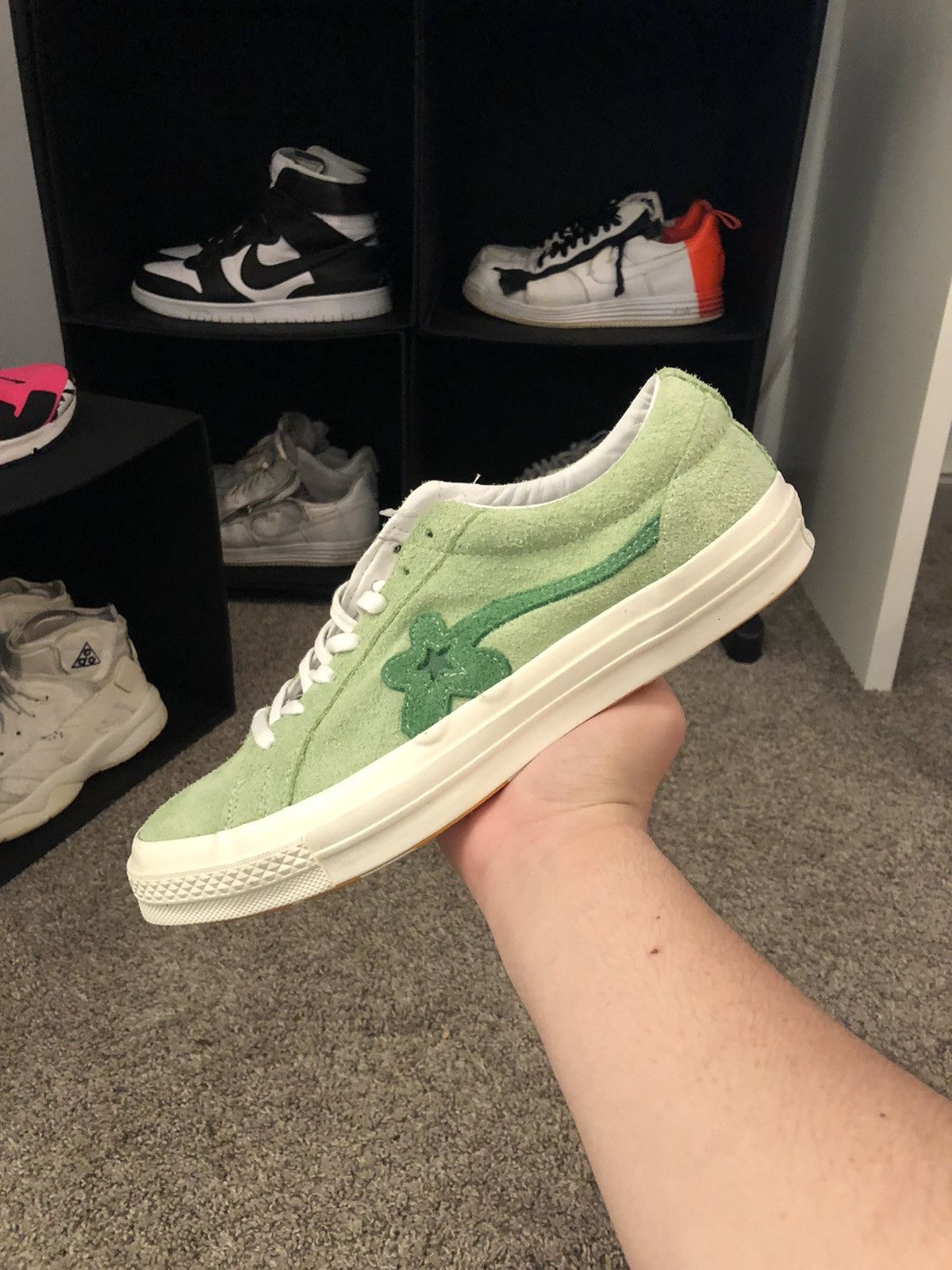 Converse one star ox tyler the cheap creator golf le fleur jade lime