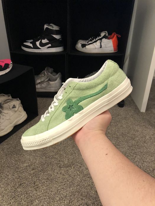 Converse one star ox tyler the store creator golf le fleur jade lime