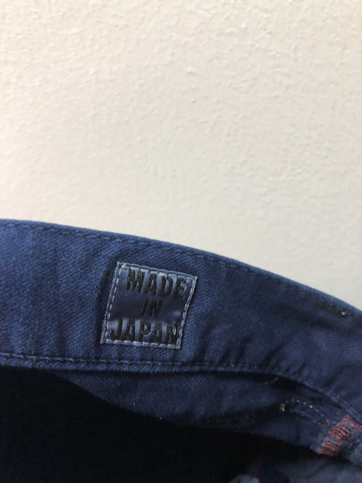 HOLLYWOOD RANCH MARKET HR MARKET Pants Indigo Seilin Co Japan Spandex Slim Size US 34 / EU 50 - 5 Thumbnail