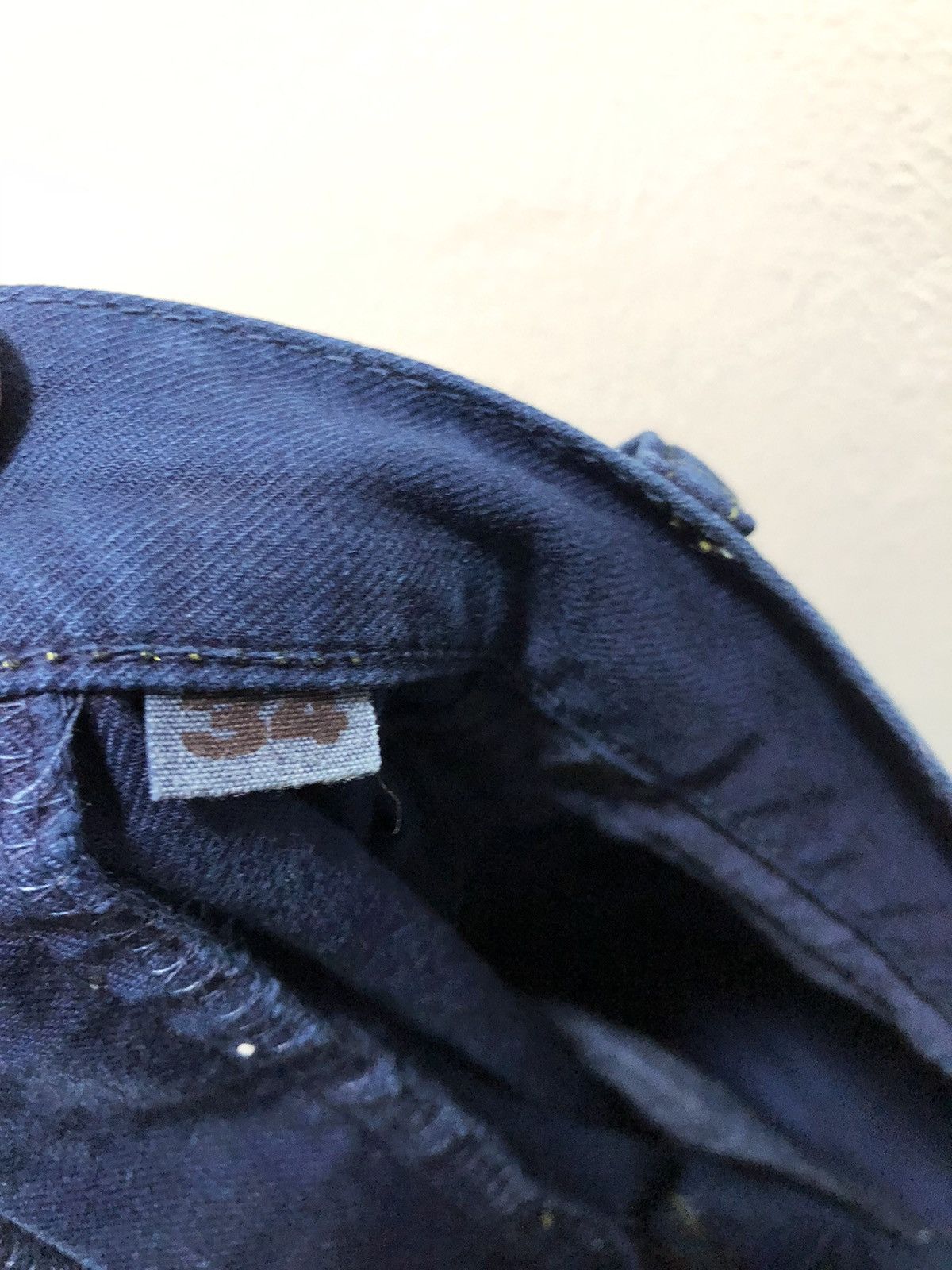 HOLLYWOOD RANCH MARKET HR MARKET Pants Indigo Seilin Co Japan Spandex Slim Size US 34 / EU 50 - 6 Thumbnail
