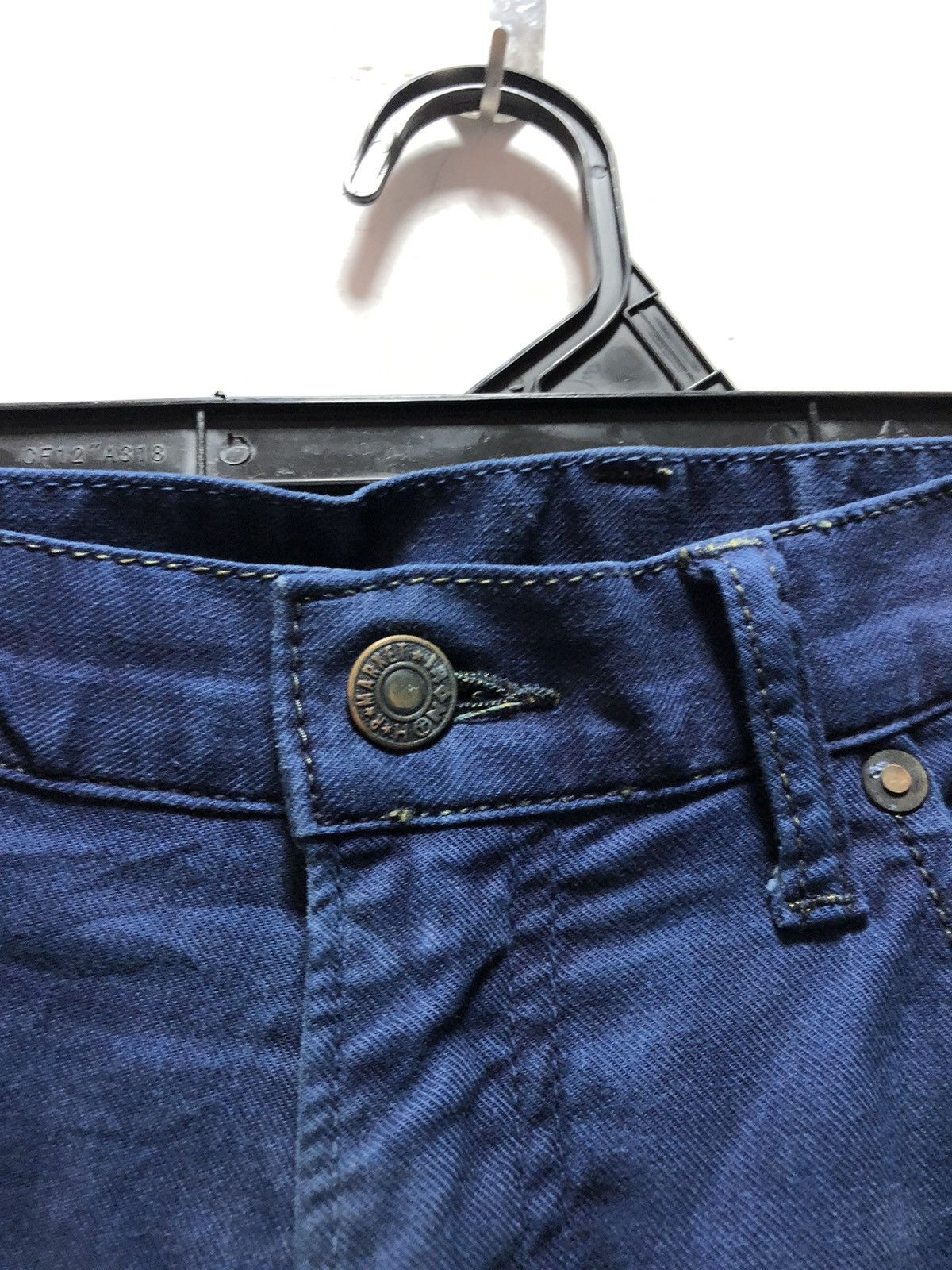 HOLLYWOOD RANCH MARKET HR MARKET Pants Indigo Seilin Co Japan Spandex Slim Size US 34 / EU 50 - 2 Thumbnail