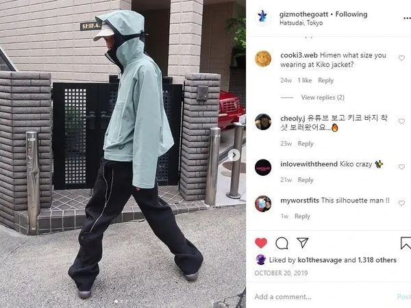 Asics ASICS X Kiko Kostadinov Poncho Jacket | Grailed