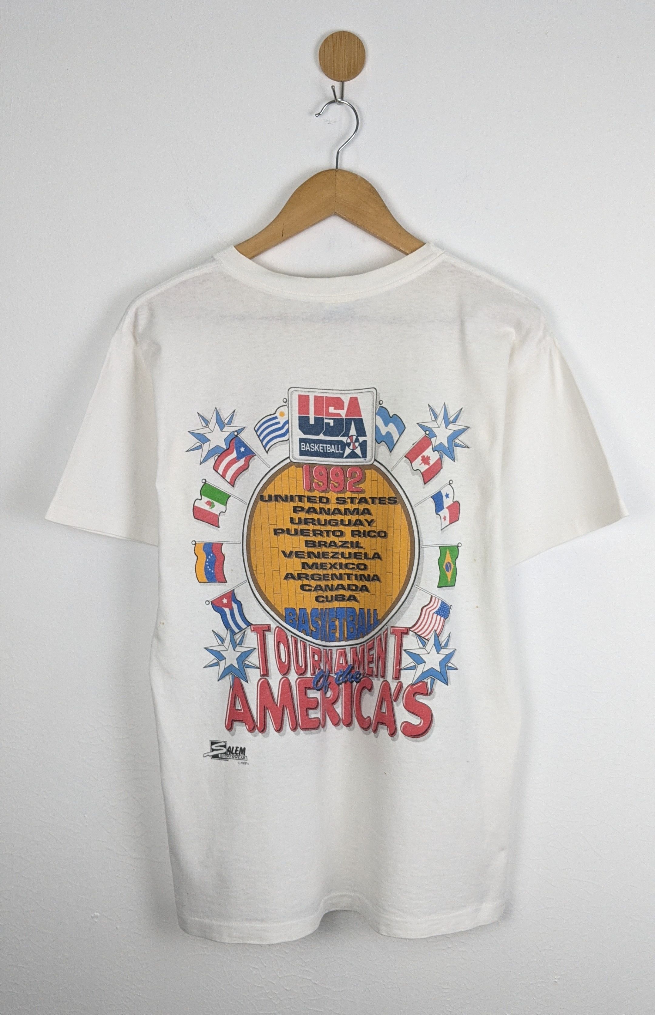 NBA Vintage 90s American Dream Teams 1992 USA NBA shirt Size US M / EU 48-50 / 2 - 2 Thumbnail