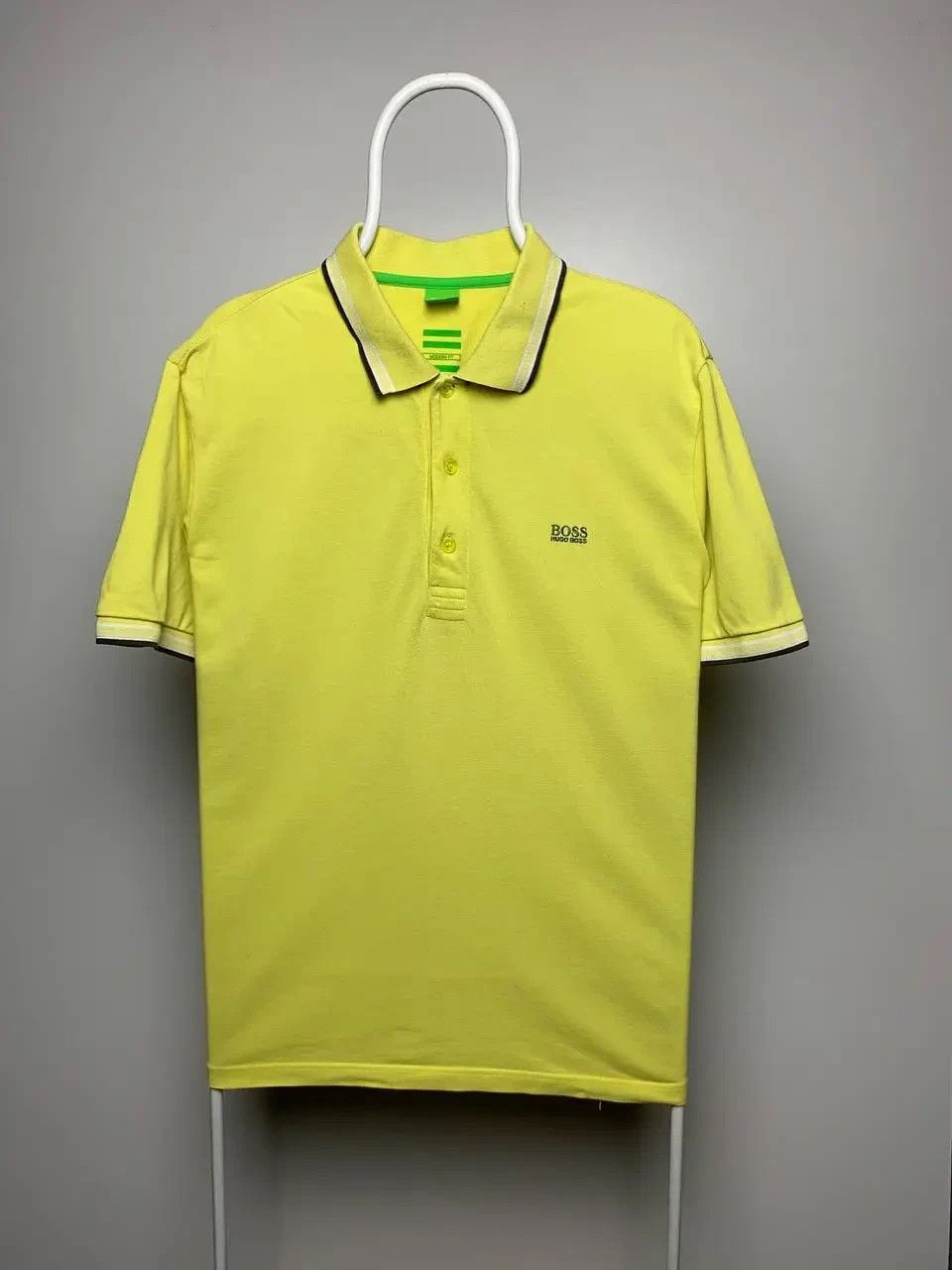 Hugo Boss Hugo boss polos size XXL yellow casual formal vintage Grailed