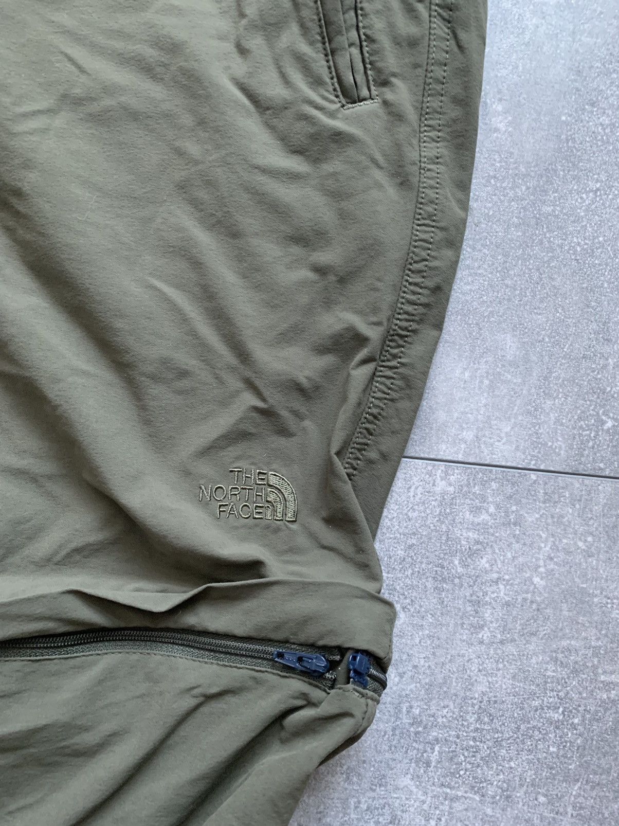 The North Face × Vintage The North Face nylon transformer cargo khaki pants Size US 36 / EU 52 - 7 Thumbnail