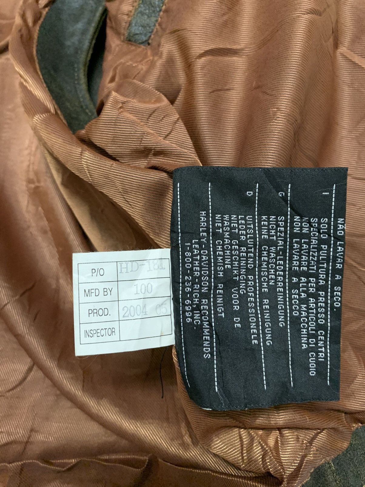 Harley Davidson HARLEY DAVIDSON Leather Jacket - Motorcycle Jacket Size US M / EU 48-50 / 2 - 11 Thumbnail